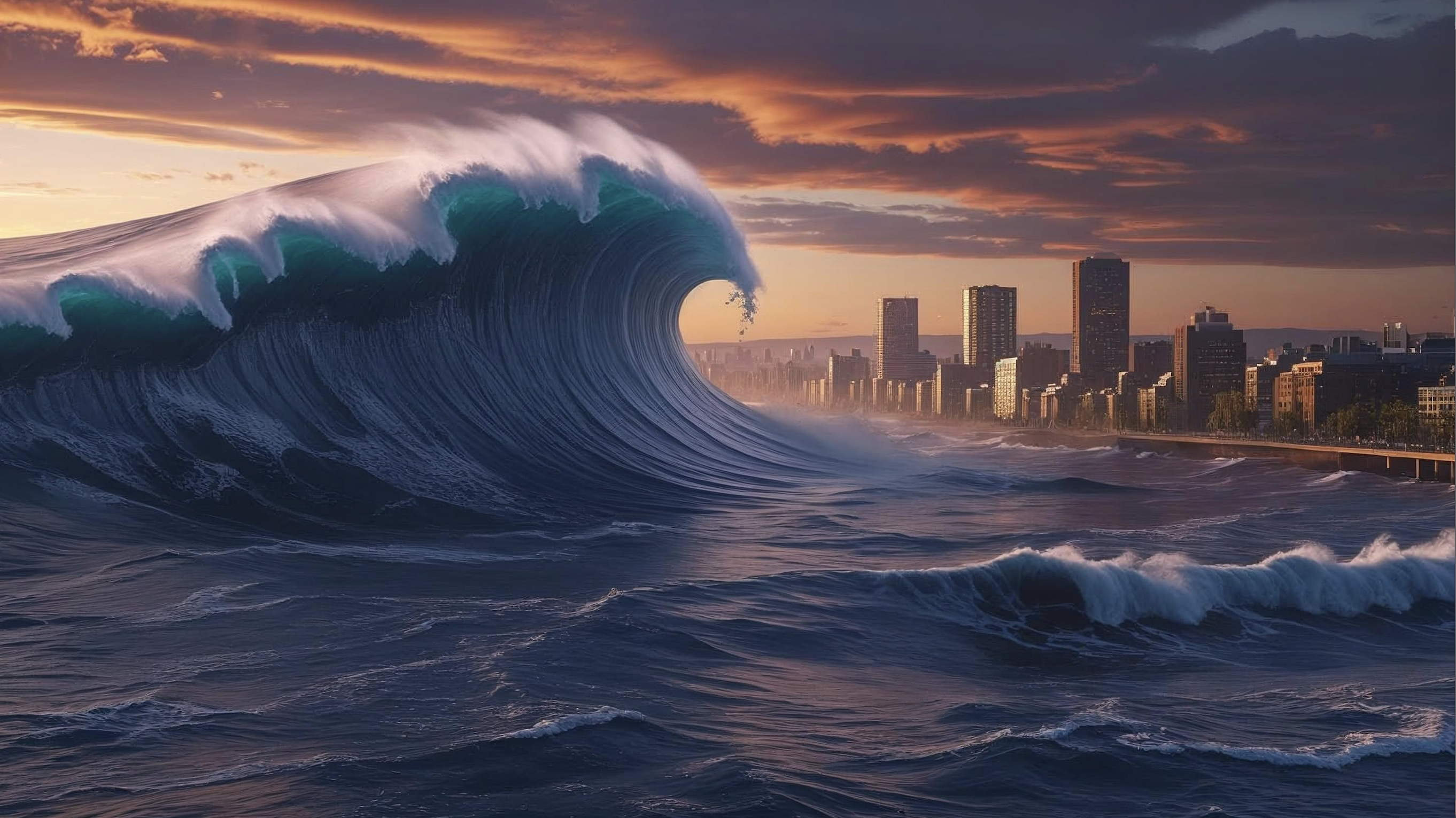 An Earthquake in Russia, causes a Tsunami in Japan, Alaska and Hawaii!