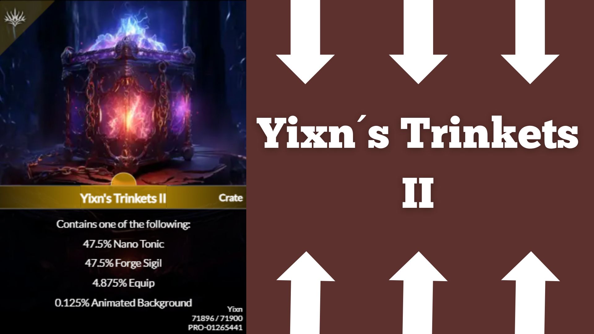 Opening Yixn´s Trinkett II in Golem Overlord