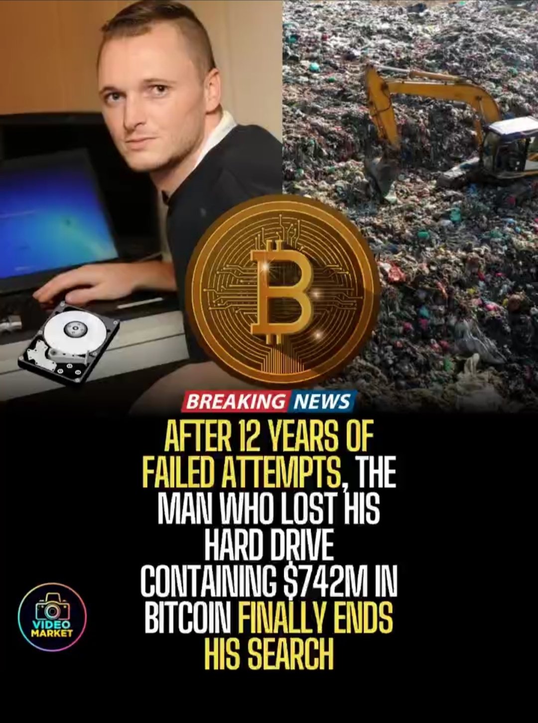 12 year long search for 742 million dollar hard drive ends…
