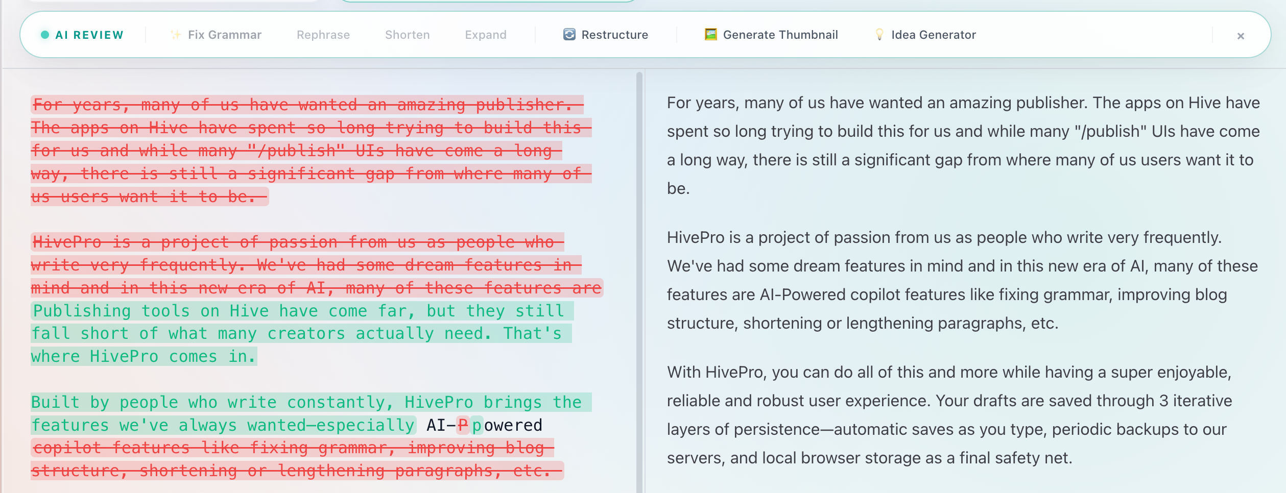 Introducing HivePro | Agentic Markdown Writer for Hive