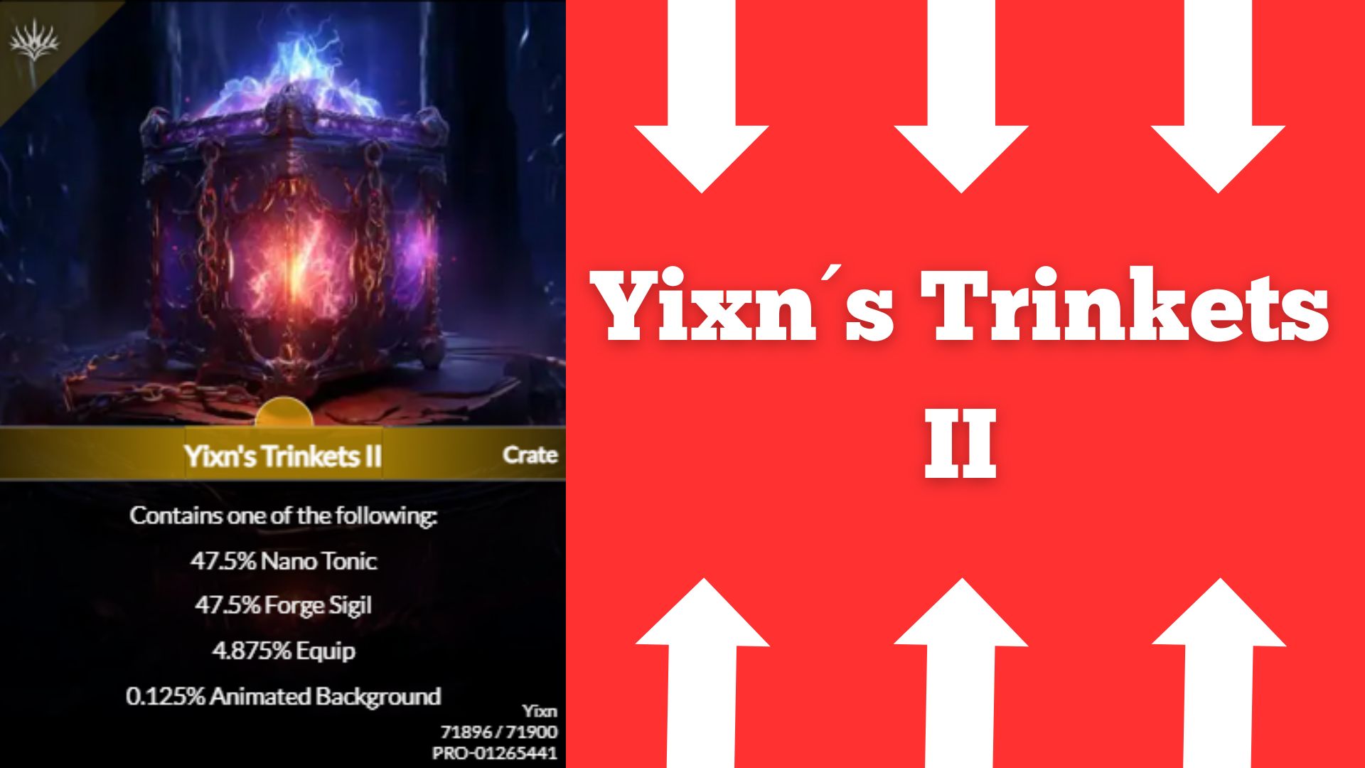 Opening Yixn´s Trinkett II in Golem Overlord
