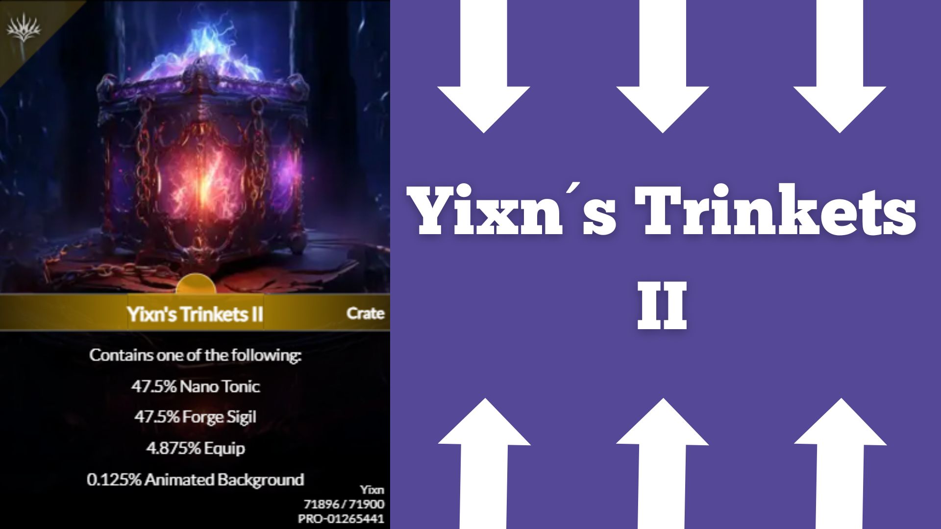 Opening Yixn´s Trinkett II in Golem Overlord