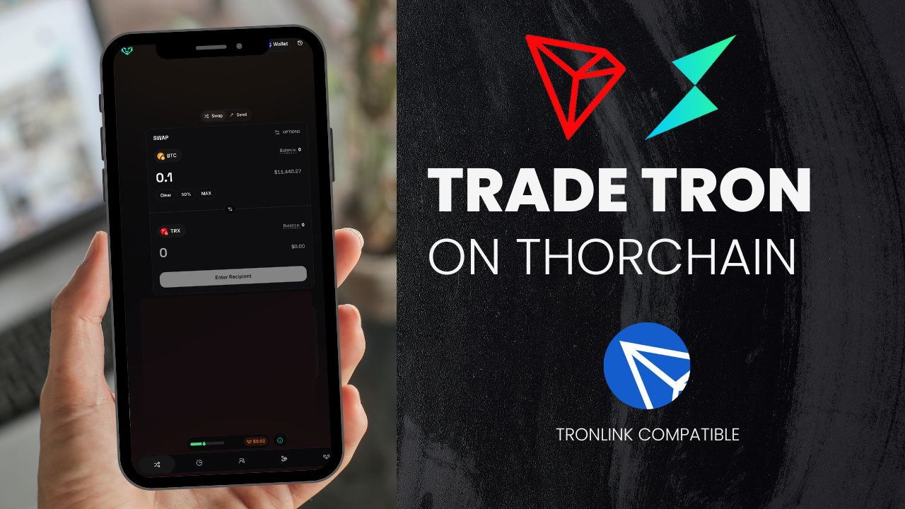 LeoDex Releases TronLink and TRON Support | Ready for THORChain to Enable Trading