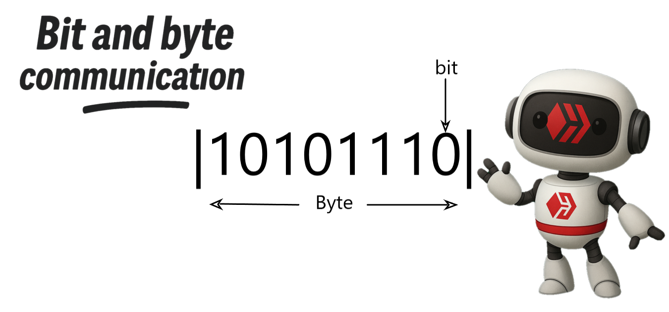 Bit and Byte communication