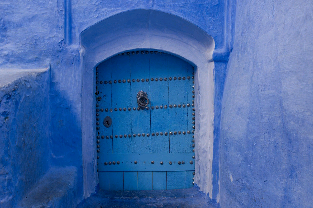 Head on the Door