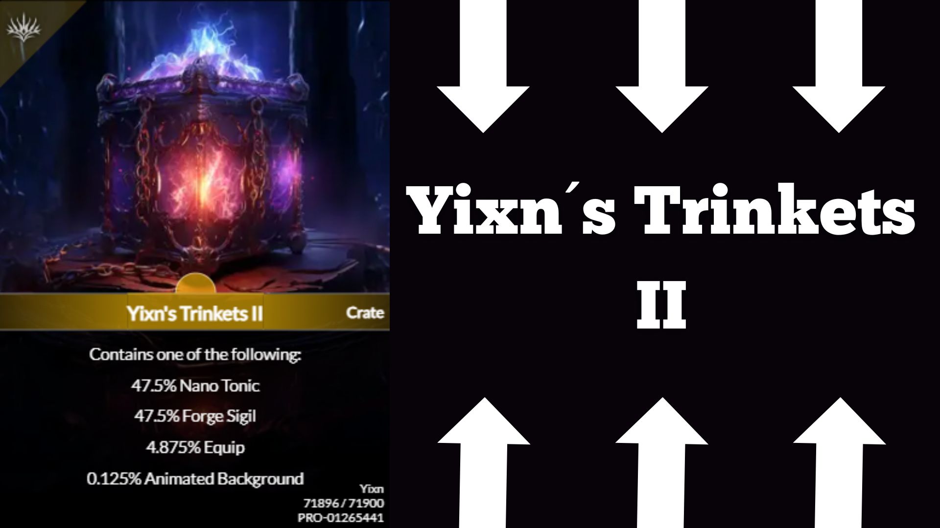 Opening 2 Yixn´s Trinkett II in Golem Overlord
