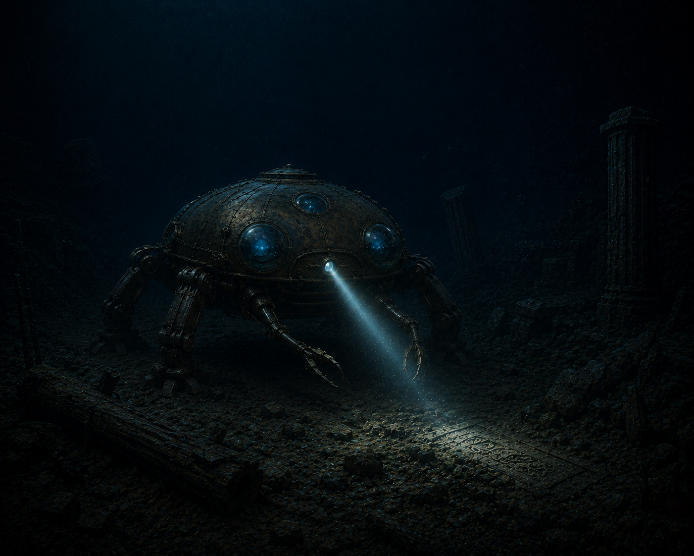 WALKER BELOW DEEP